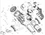 Dewalt DCMBL777N Type 1 XJ 18V Cordless Blower Spare Parts